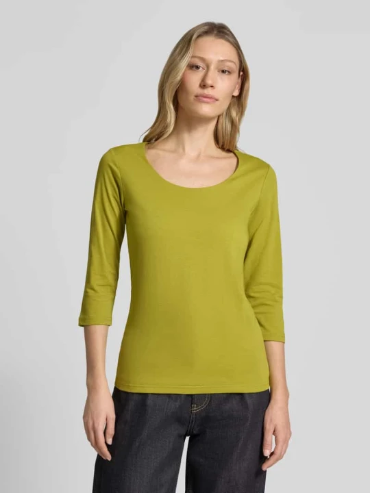Zdjęcie produktu T-shirt z rękawem o dł. 3 / 4 Model 'Pylle' Soyaconcept Limonkowy
