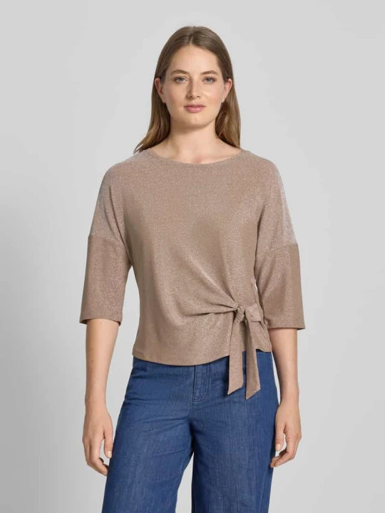 Zdjęcie produktu T-shirt z rękawem o dł. 3/4 Oui Camel