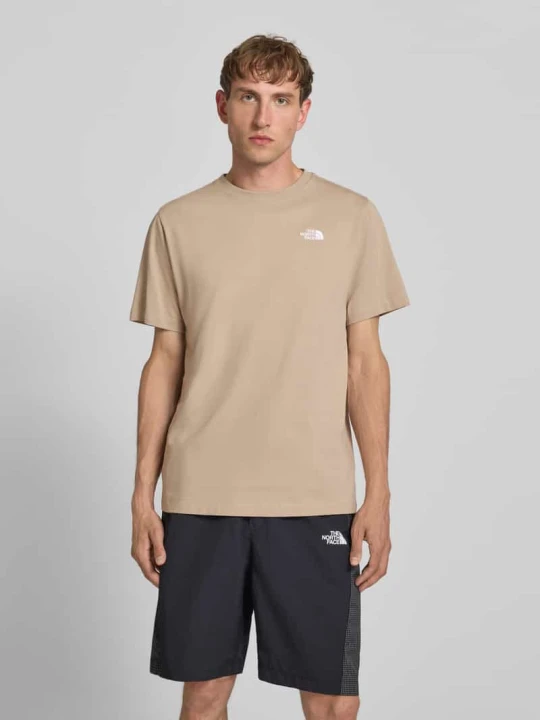Zdjęcie produktu T-shirt z Wyhaftowane logo i Okrągły dekolt The North Face
