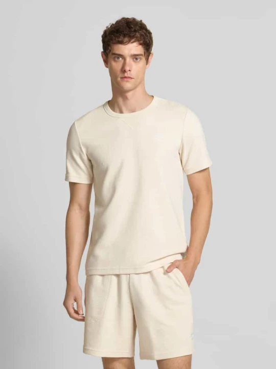 Zdjęcie produktu T-shirt z wyhaftowanym logo adidas Originals Złamany biały