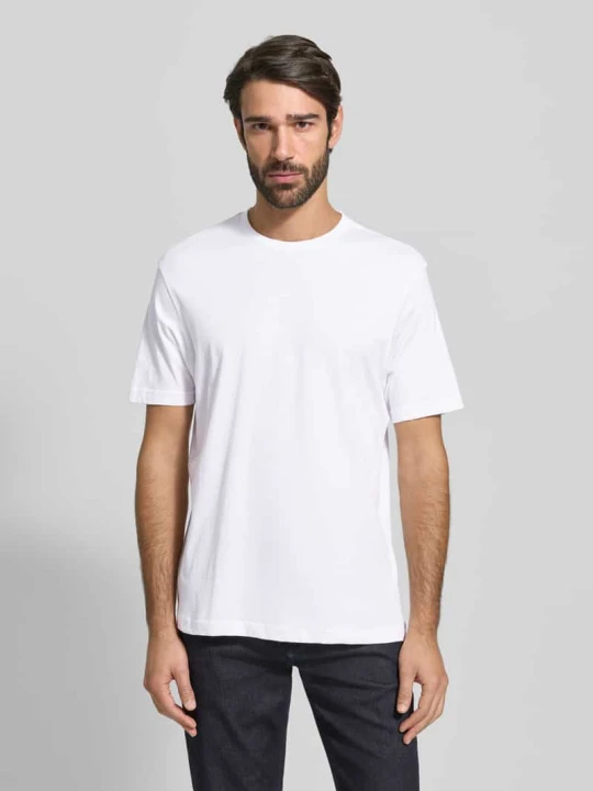Zdjęcie produktu Zestaw t-shirtów z wyhaftowanym logo HECHTER PARIS Biały