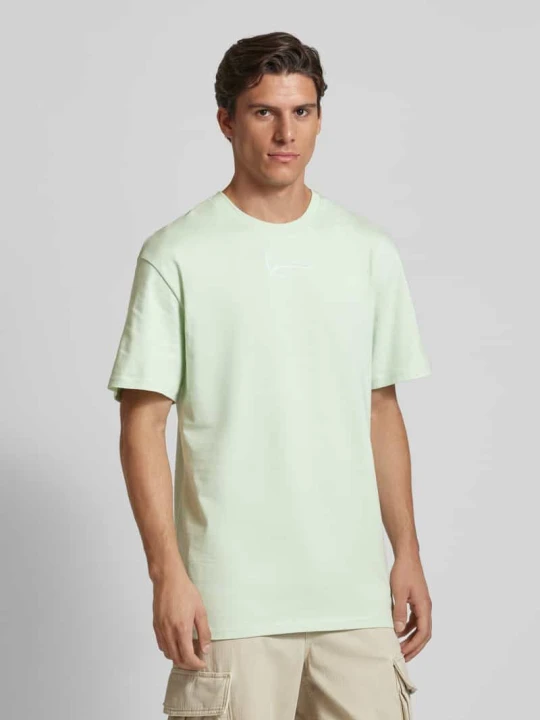 Zdjęcie produktu T-shirt z wyhaftowanym logo Karl Kani Jasnozielony