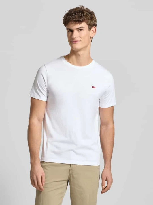 Zdjęcie produktu T-shirt z wyhaftowanym logo Levi's Biały