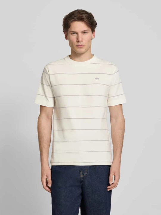 Zdjęcie produktu t-shirt z wyhaftowanym logo model 'VERRI' Ellesse Złamany biały