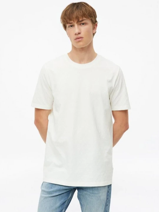 Zdjęcie produktu T-shirt z żakardową strukturą s.Oliver kremowy