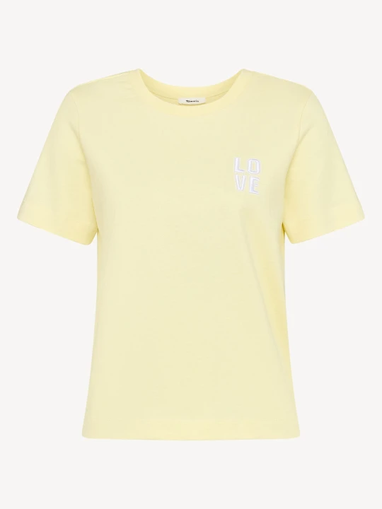 Zdjęcie produktu T-shirt żółty Tamaris