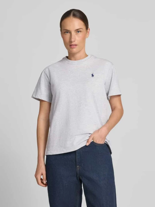Zdjęcie produktu T-shirty o kroju relaxed fit z czystej bawełny Polo Ralph Lauren Średnioszary melanż