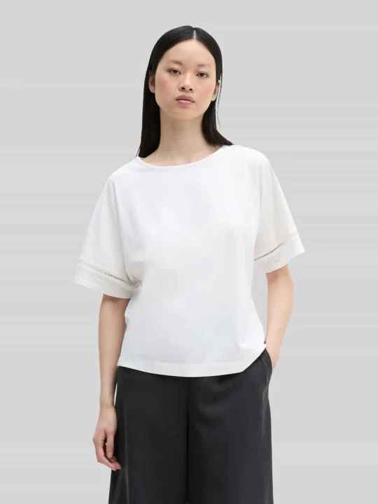 Zdjęcie produktu T-shirty o kroju relaxed fit z mieszanki bawełny Marc O'Polo Biały