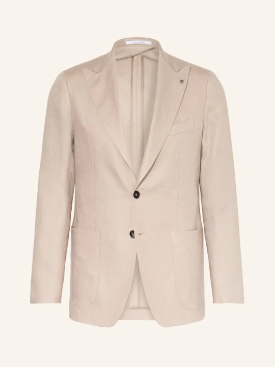 Zdjęcie produktu Tagliatore Marynarka Z Lnu O Kroju Extra Slim Fit beige