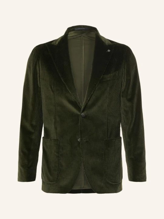 Zdjęcie produktu Tagliatore Marynarka Z Sztruksu O Kroju Slim Fit gruen CIEMNOZIELONY