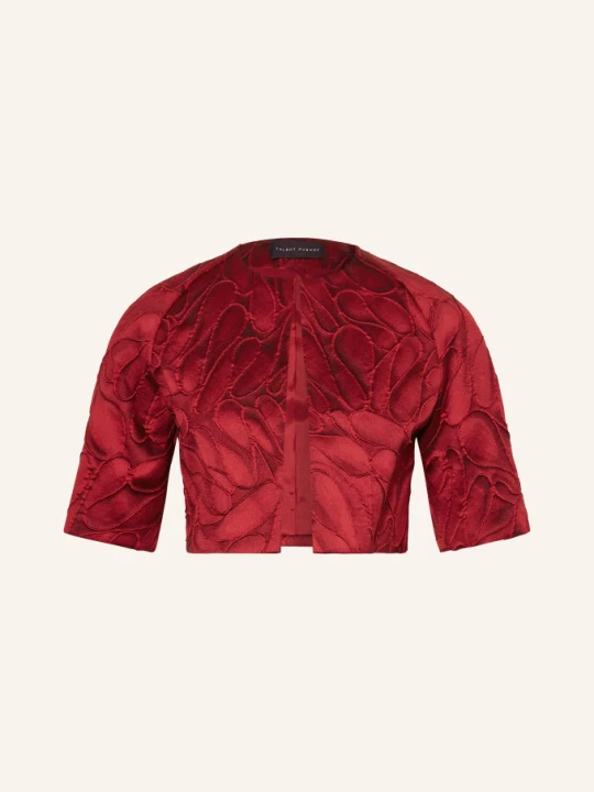 Zdjęcie produktu Talbot Runhof Bolero Żakardowe rot CZERWONY
