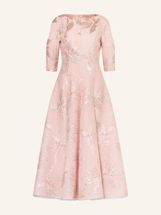 Zdjęcie produktu Talbot Runhof Sukienka Koktajlowa Z Żakardu Z Rękawami 3 / 4 rosa 020 MARBLE ROSA