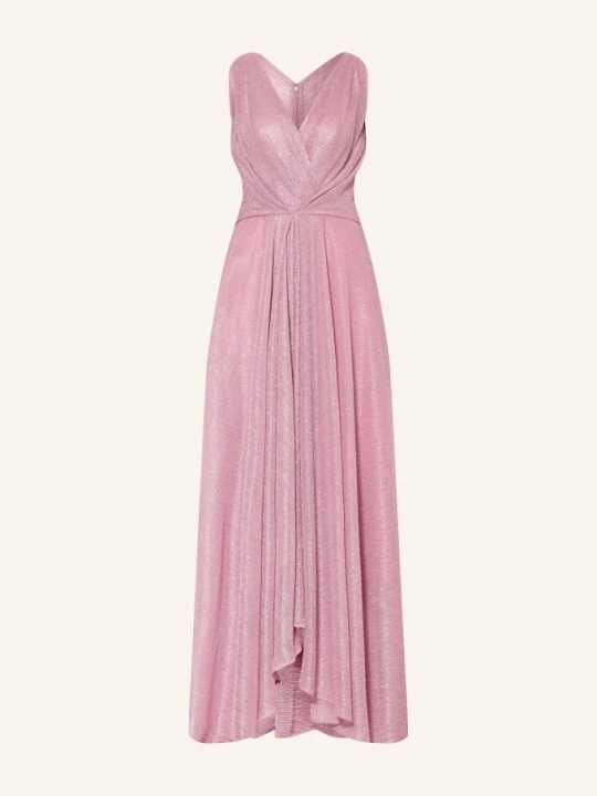 Zdjęcie produktu Talbot Runhof Sukienka Wieczorowa Z Błyszczącą Przędzą rosa 334 AZALEA