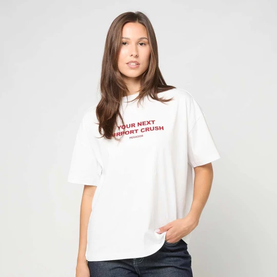Zdjęcie produktu Talsi Heavy Oversized Tee Pegador biały