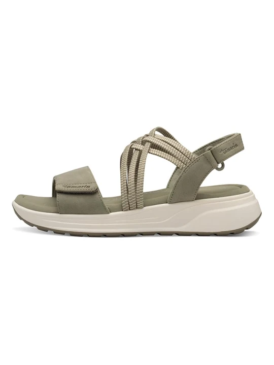 Zdjęcie produktu Tamaris Sandały w kolorze khaki rozmiar: 42