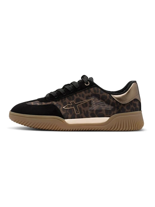 Zdjęcie produktu Tamaris Sneakersy w kolorze złoto-czarno-brązowym rozmiar: 37