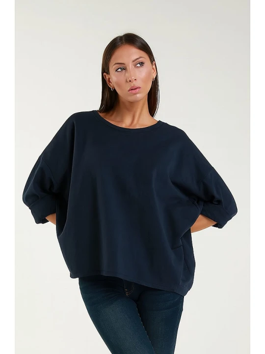 Zdjęcie produktu Tamba Bluza w kolorze granatowym rozmiar: 36-42