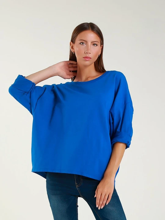 Zdjęcie produktu Tamba Bluza w kolorze niebieskim rozmiar: 36-42