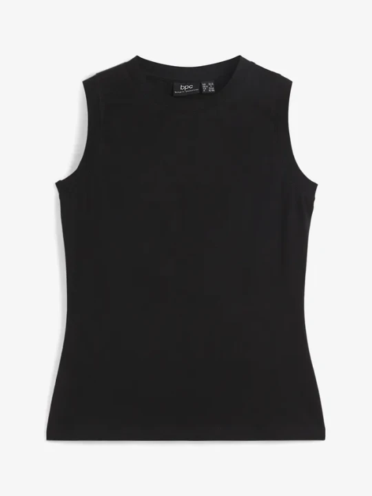 Zdjęcie produktu Tank top BonPrix czarny
