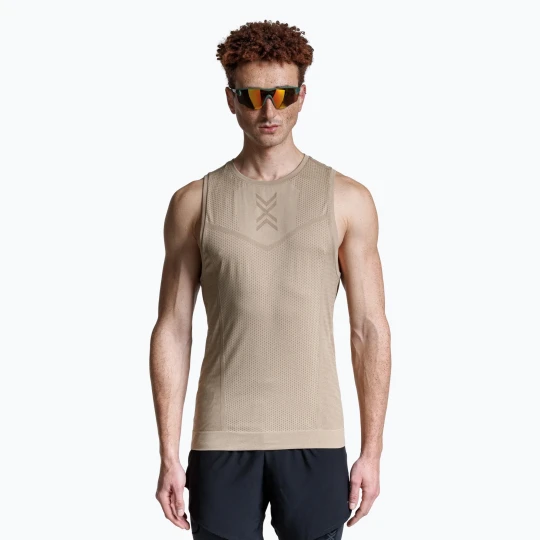 Zdjęcie produktu Koszulka do biegania męska X-Bionic Xceed Run sand / dark sand Beżowy