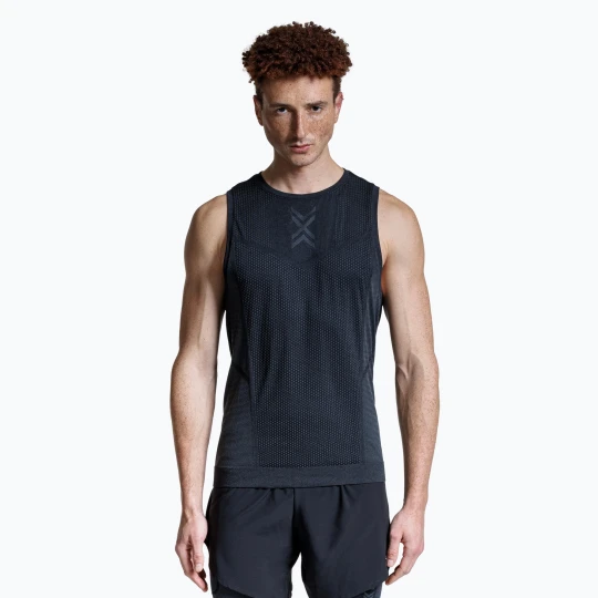 Zdjęcie produktu Koszulka do biegania męska X-Bionic Xceed Run x black / rhino grey