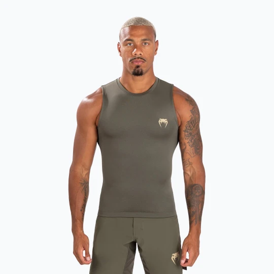 Zdjęcie produktu Koszulka męska Venum Contender Rashguard khaki Zielony