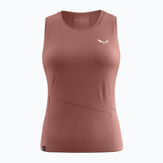 Zdjęcie produktu Tank top trekkingowy damski Salewa Puez Sporty Dry desert pink