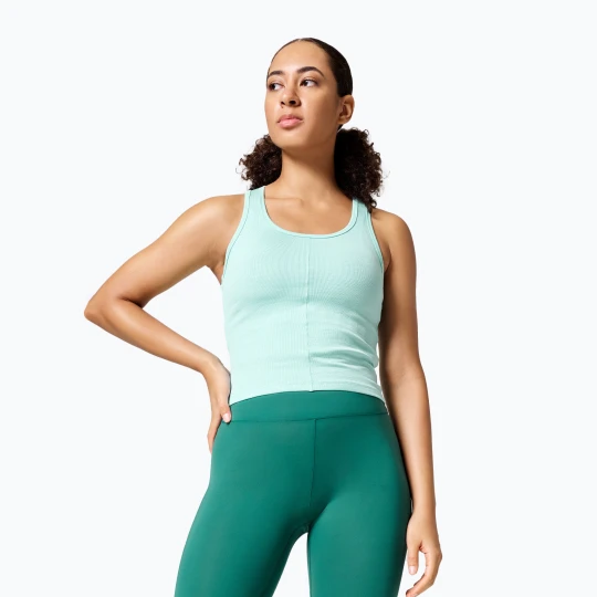Zdjęcie produktu Koszulka treningowa damska Casall Delight Scoop Neck pastel mint Niebieski