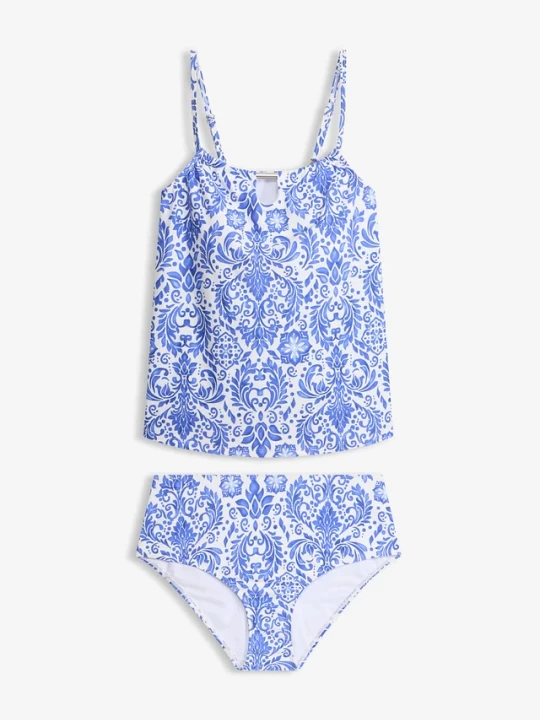 Zdjęcie produktu Tankini (2 części) BonPrix biały