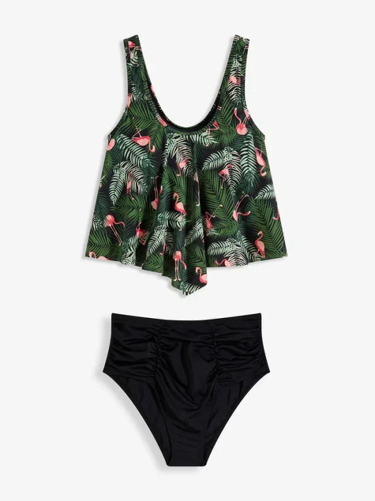 Zdjęcie produktu Tankini (2 części) BonPrix czarny