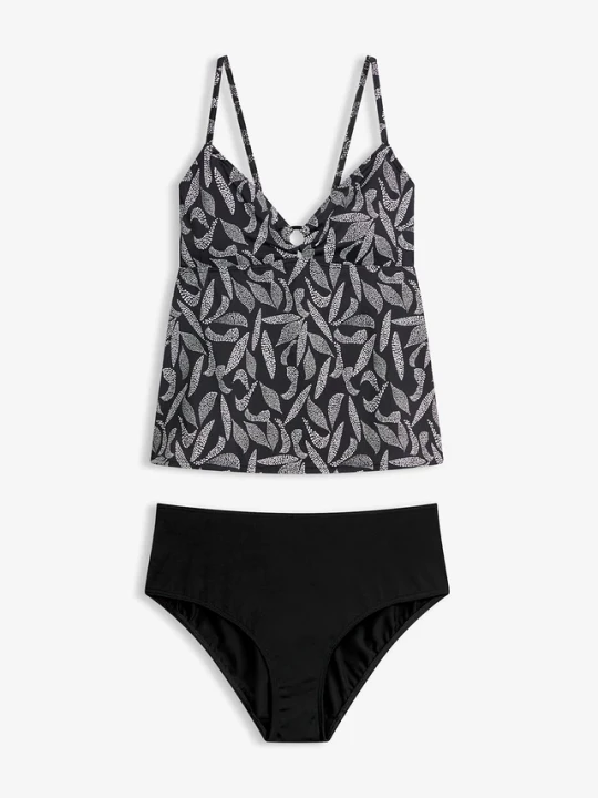 Zdjęcie produktu Tankini (2 części) BonPrix czarny