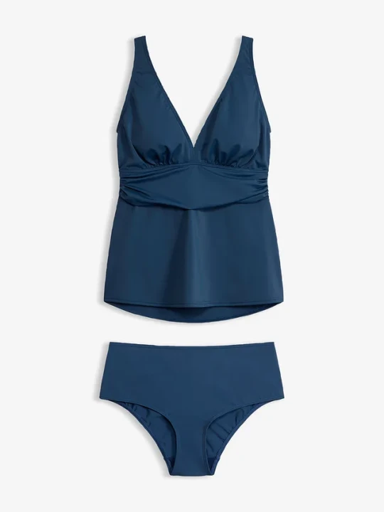 Zdjęcie produktu Tankini (komplet 2 cz.) BonPrix niebieski