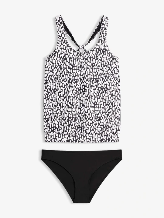 Zdjęcie produktu Tankini oversize (2 części) BonPrix czarny
