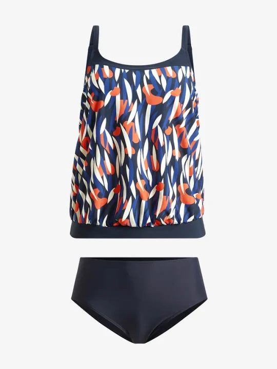 Zdjęcie produktu Tankini oversize (2 części) BonPrix niebieski