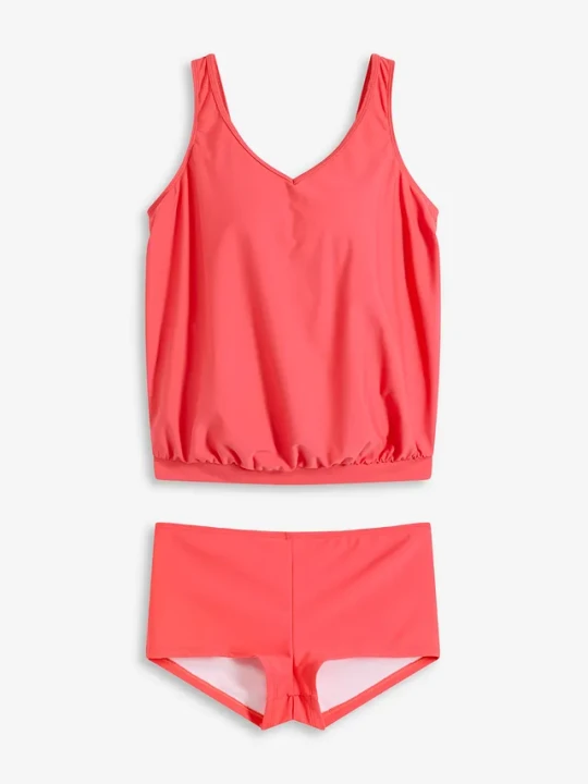 Zdjęcie produktu Tankini szybko schnące (2 części) BonPrix różowy