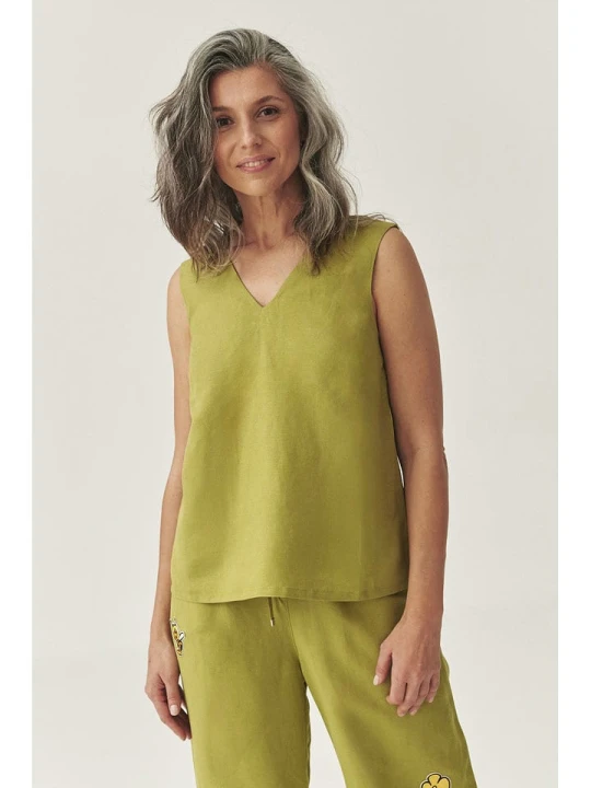 Zdjęcie produktu TATUUM Bluzka w kolorze khaki rozmiar: 34