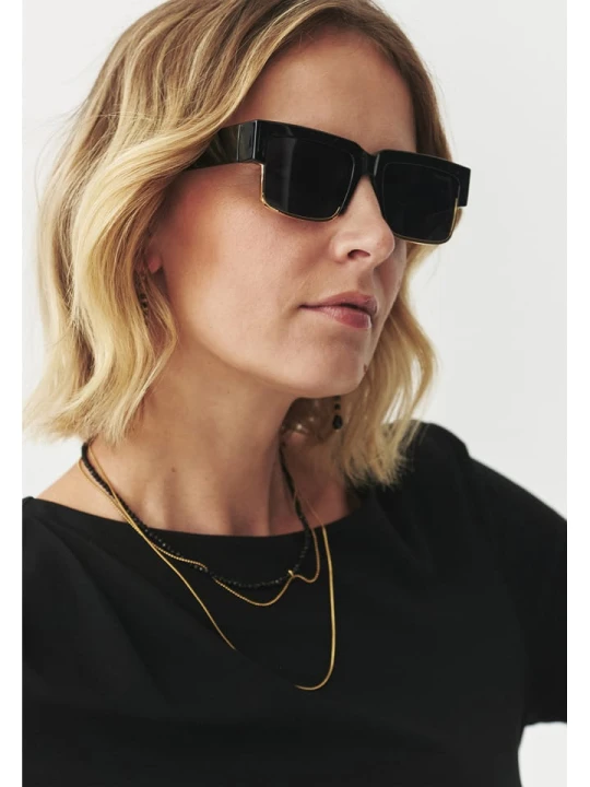 Zdjęcie produktu TATUUM Damskie okulary przeciwsłoneczne w kolorze czarnym rozmiar: onesize
