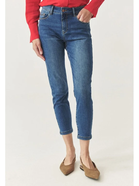 Zdjęcie produktu TATUUM Dżinsy - Skinny fit - w kolorze niebieskim rozmiar: 44