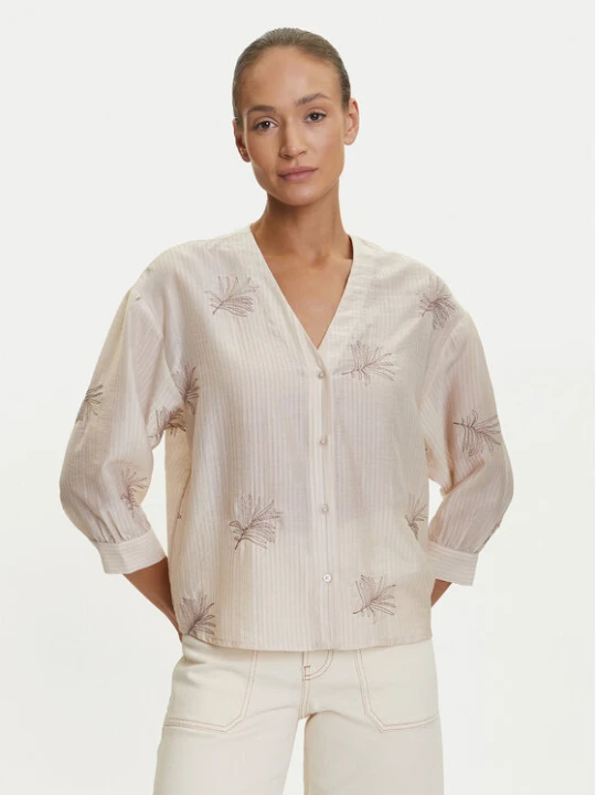Zdjęcie produktu Tatuum Koszula Rue T2509.078 Beżowy Relaxed Fit