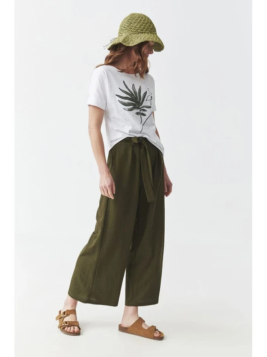 Zdjęcie produktu TATUUM Spodnie w kolorze khaki rozmiar: 34