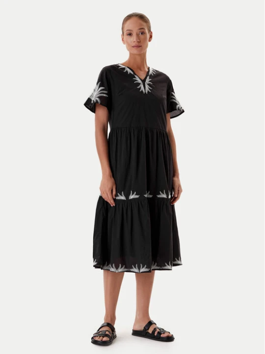 Zdjęcie produktu Tatuum Sukienka letnia Ayo T2509.202 Czarny Relaxed Fit
