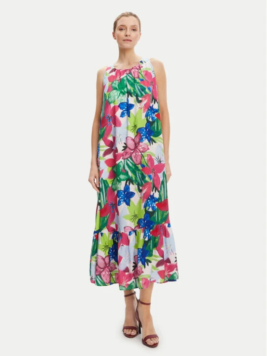 Zdjęcie produktu Tatuum Sukienka letnia Estella 1 T2511.202 Kolorowy Relaxed Fit
