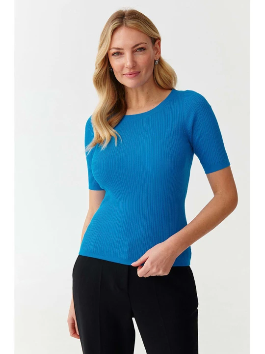 Zdjęcie produktu TATUUM Sweter w kolorze niebieskim rozmiar: XL