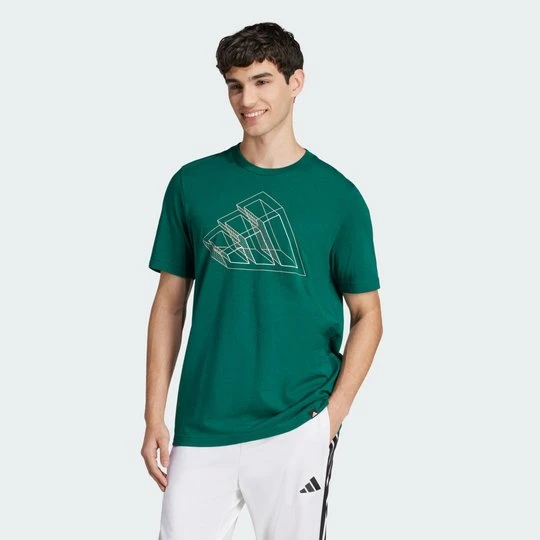 Zdjęcie produktu Tech Outline Graphic T-Shirt Adidas Collegiate Green