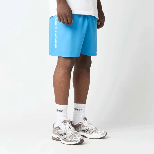 Zdjęcie produktu Tech Woven Wordmark Short Under Armour turkusowy