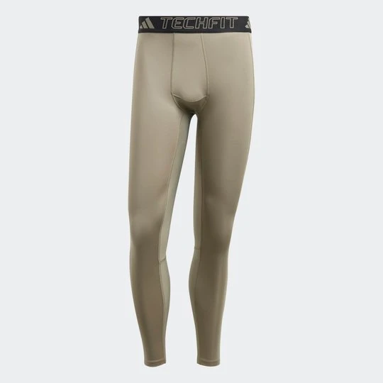 Zdjęcie produktu Techfit Training Long Tights Adidas Silver Pebble