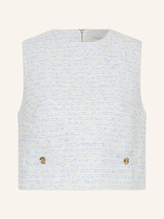 Zdjęcie produktu Ted Baker Bluzka Bouclé Acadiep Z Brokatową Przędzą blau