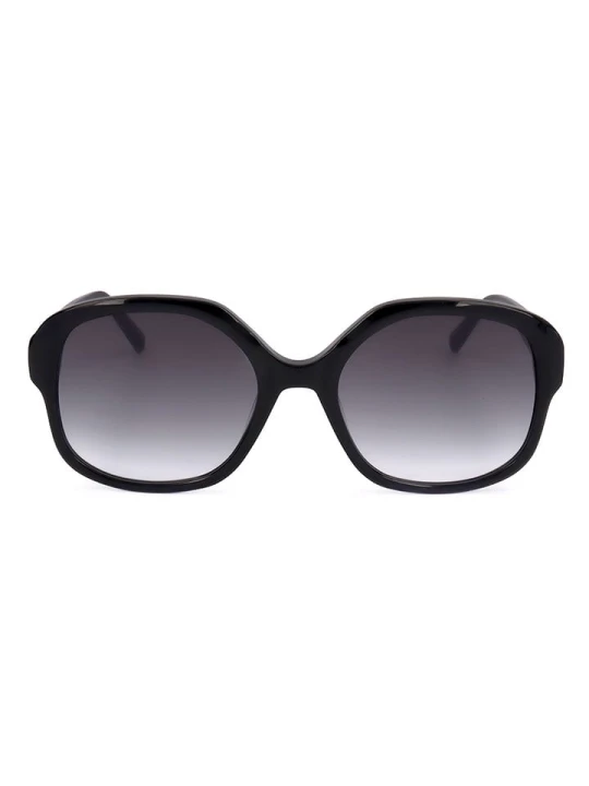 Zdjęcie produktu Ted Baker Damskie okulary przeciwsłoneczne w kolorze czarno-szarym rozmiar: 55