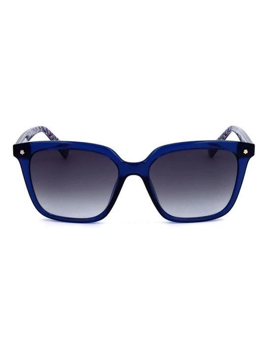 Zdjęcie produktu Ted Baker Damskie okulary przeciwsłoneczne w kolorze granatowym rozmiar: 53