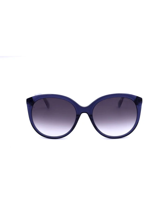 Zdjęcie produktu Ted Baker Damskie okulary przeciwsłoneczne w kolorze niebiesko-fioletowym rozmiar: 55